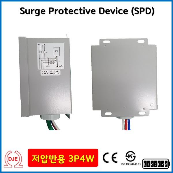 [대주티디시스템] SPD 저압반용 서지보호기 34G-12A-220 3P4W