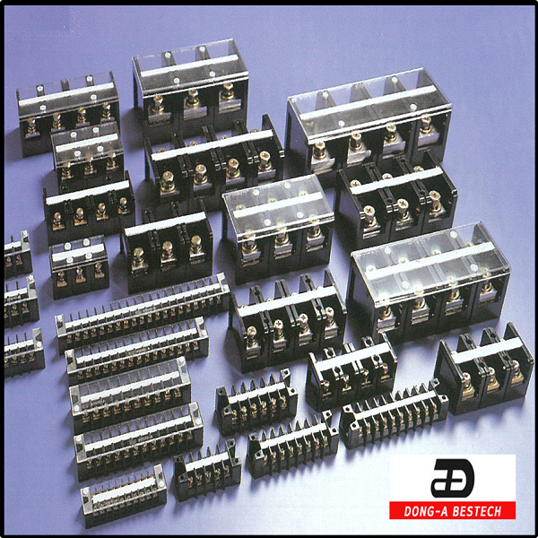 [동아베스텍] 고정식단자대 60A 전규격  TERMINAL BLOCK 터미널블록 박스단위 판매